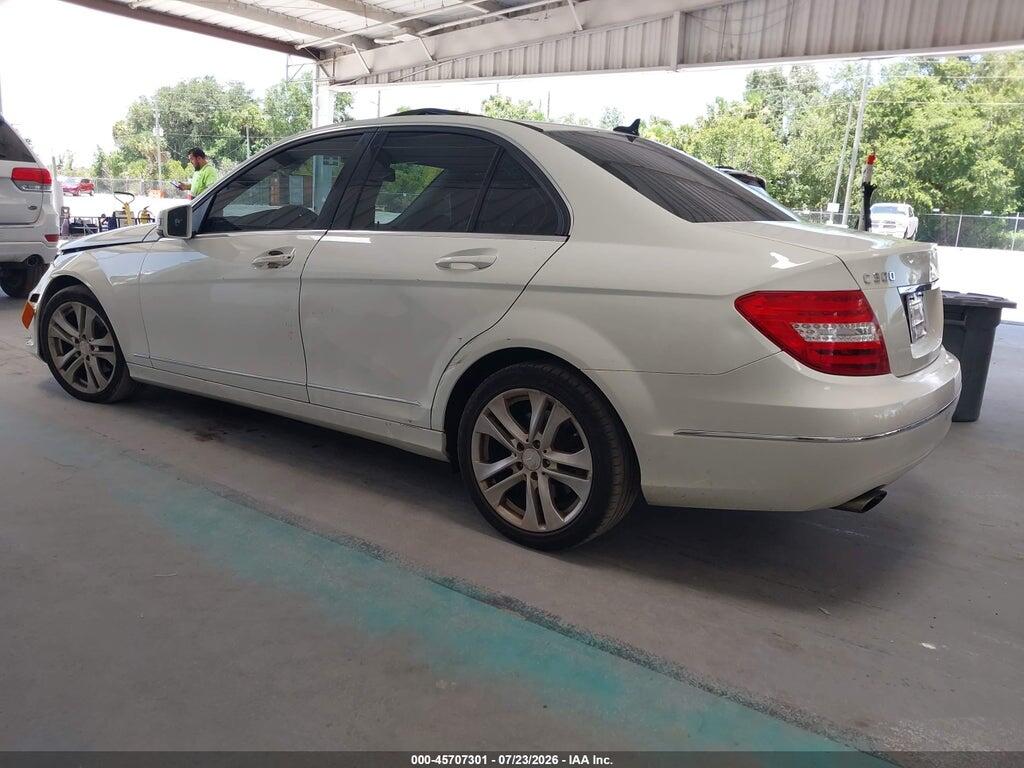 WDDGF8BB8CR191568 2012 MERCEDES-BENZ C 300 photo no. 3