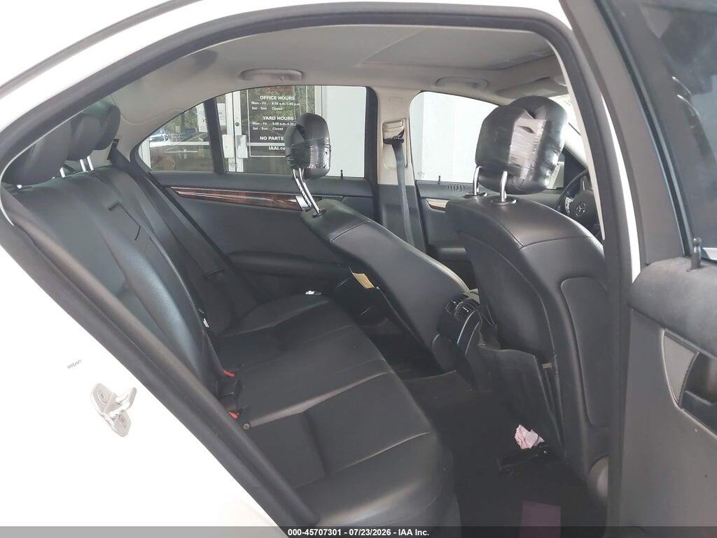 WDDGF8BB8CR191568 2012 MERCEDES-BENZ C 300 photo no. 8