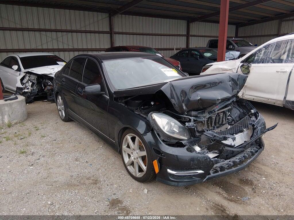 WDDGF8BB4CR213405 2012 MERCEDES-BENZ C 300 photo no. 1