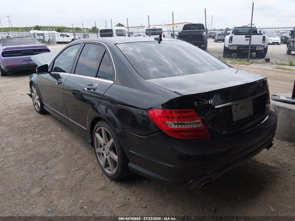 WDDGF8BB4CR213405 2012 MERCEDES-BENZ C 300 photo no. 3