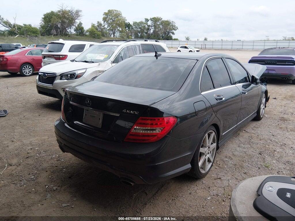 WDDGF8BB4CR213405 2012 MERCEDES-BENZ C 300 photo no. 4