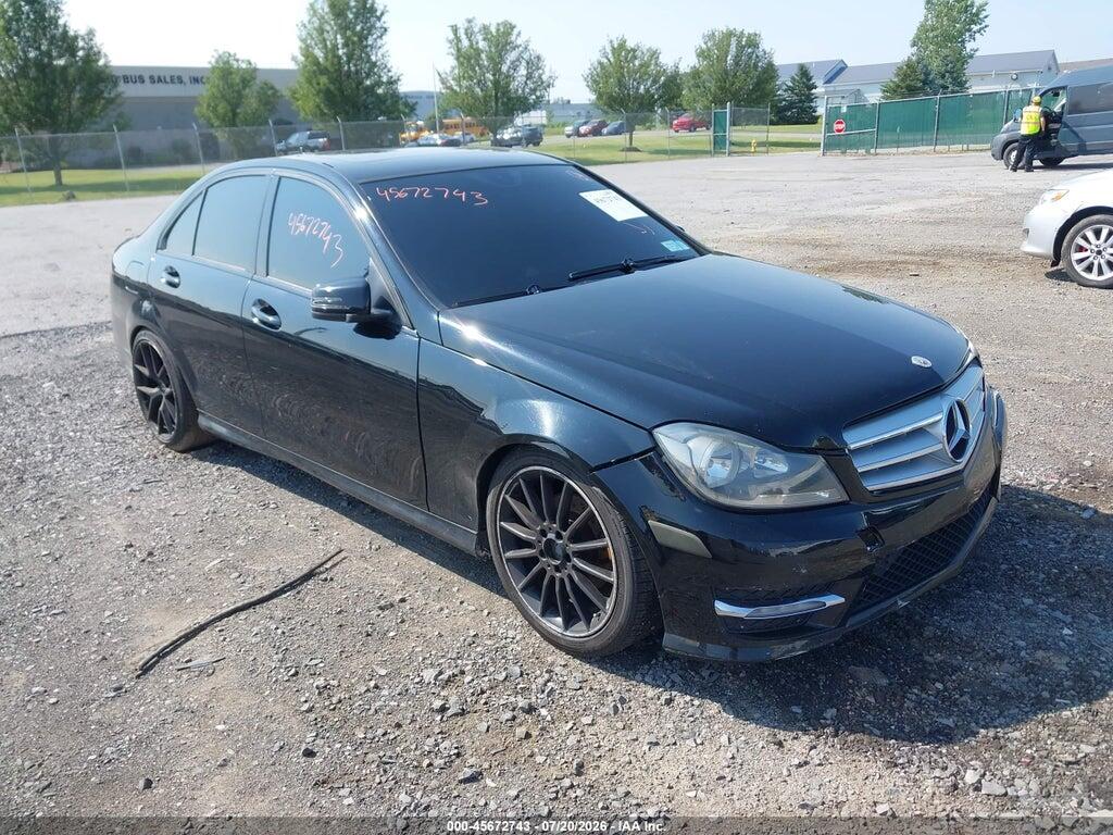 WDDGF8BB5CR193259 2012 MERCEDES-BENZ C 300 photo no. 1