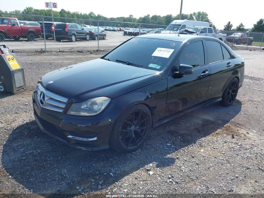 WDDGF8BB5CR193259 2012 MERCEDES-BENZ C 300 photo no. 2