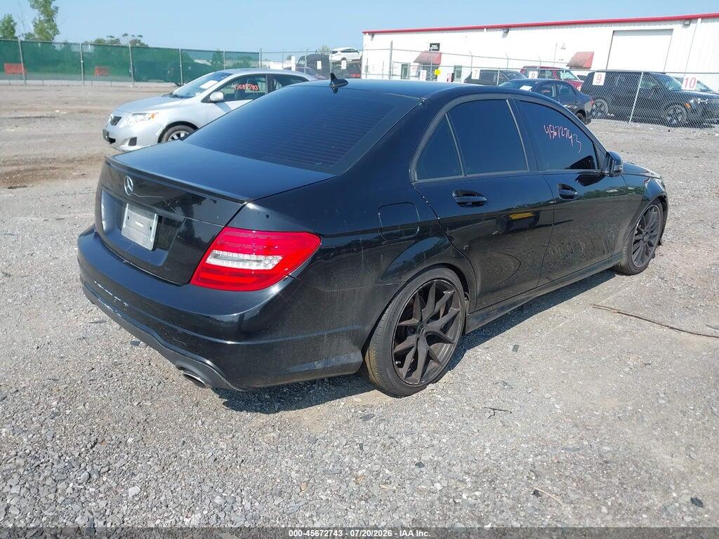 WDDGF8BB5CR193259 2012 MERCEDES-BENZ C 300 photo no. 4