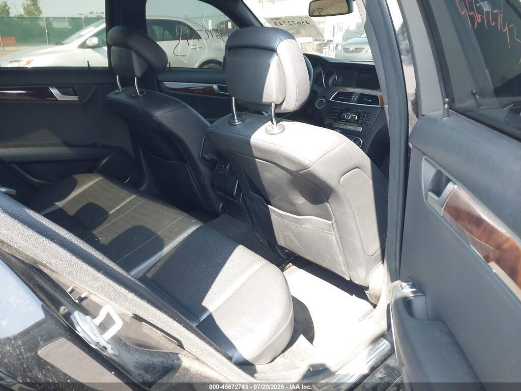 WDDGF8BB5CR193259 2012 MERCEDES-BENZ C 300 photo no. 8