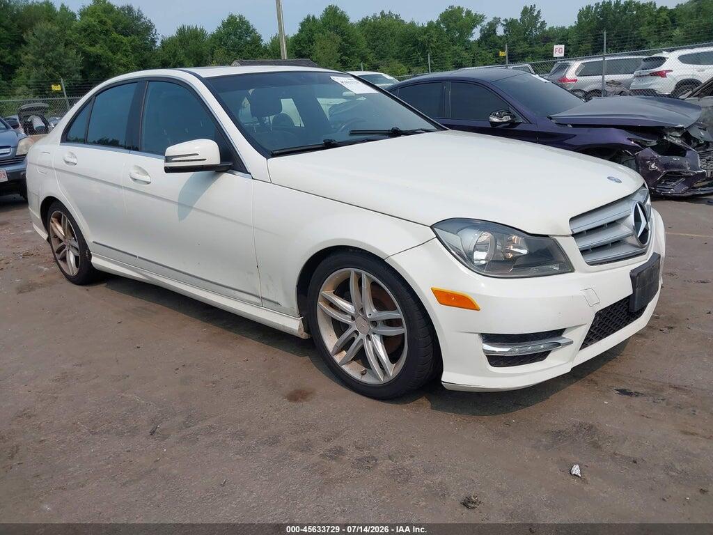 WDDGF8BB1CR238049 2012 MERCEDES-BENZ C 300 photo no. 1