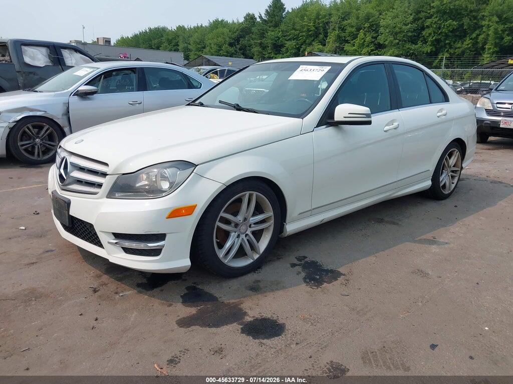 WDDGF8BB1CR238049 2012 MERCEDES-BENZ C 300 photo no. 2