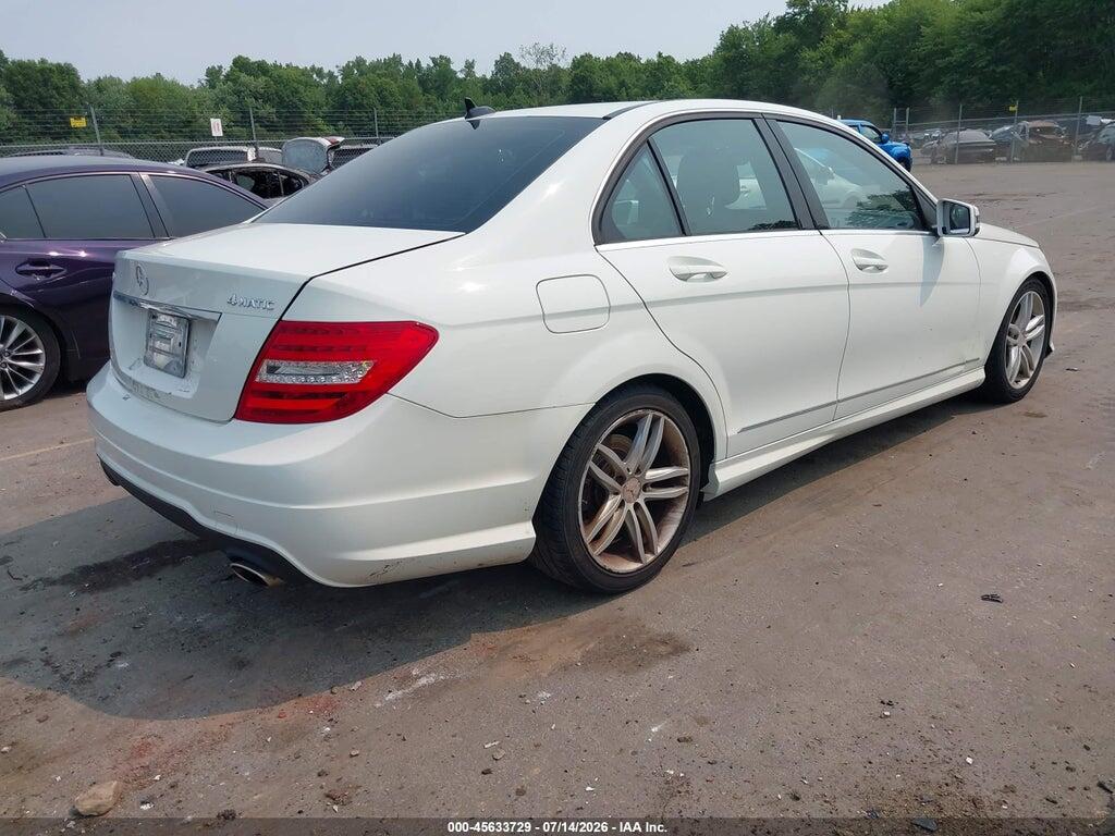 WDDGF8BB1CR238049 2012 MERCEDES-BENZ C 300 photo no. 4