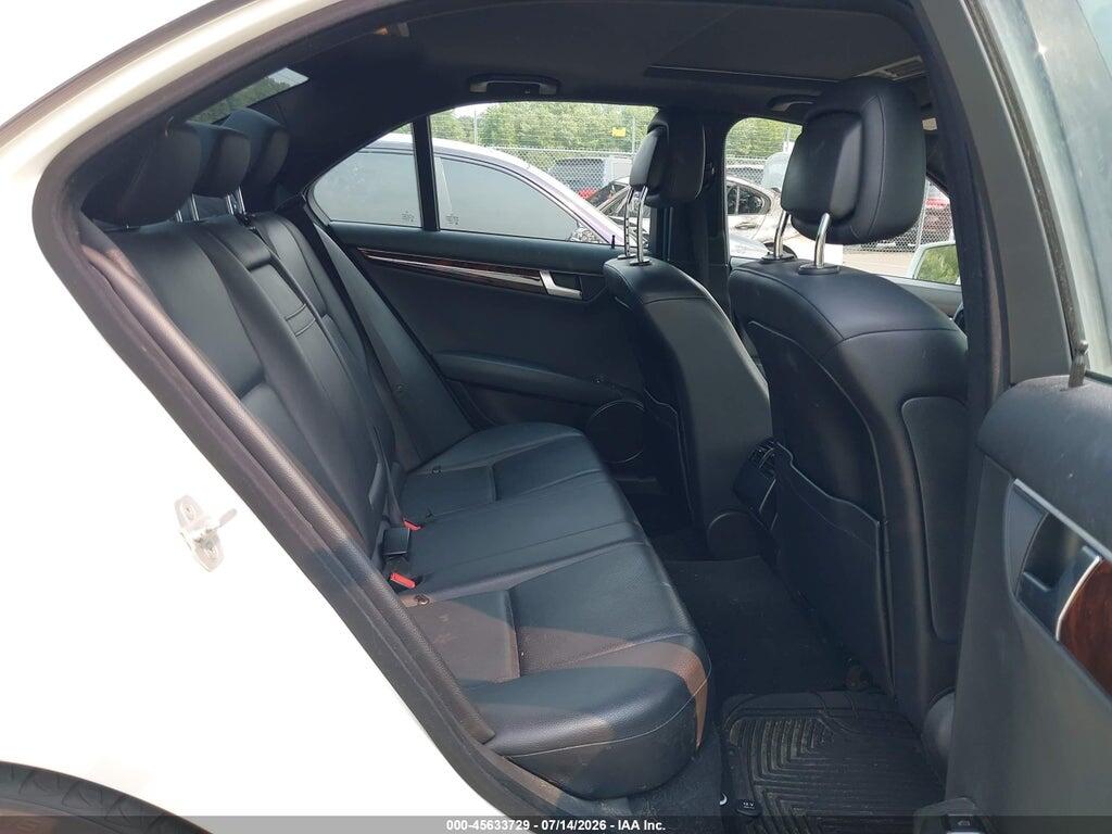 WDDGF8BB1CR238049 2012 MERCEDES-BENZ C 300 photo no. 8
