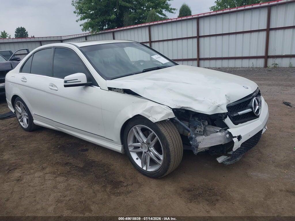 WDDGF8BB7CR237665 2012 MERCEDES-BENZ C 300 photo no. 1
