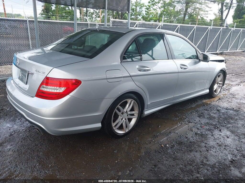 WDDGF8BB4CR229233 2012 MERCEDES-BENZ C 300 photo no. 4