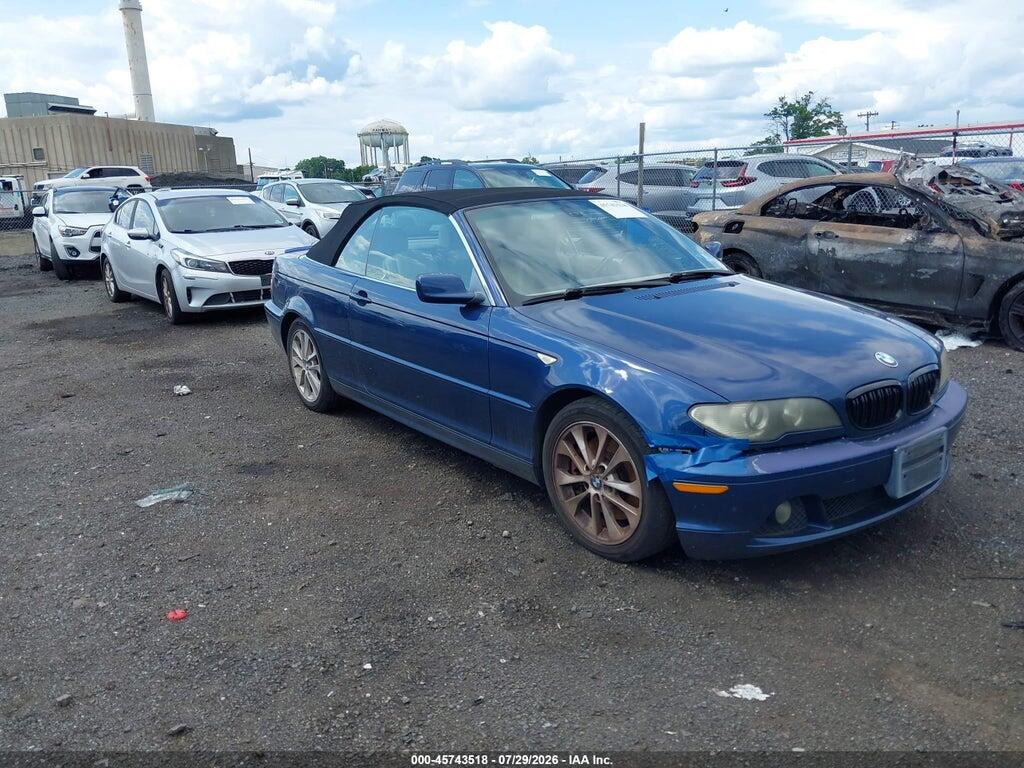 2005 BMW 330CI WBABW53445PL50956