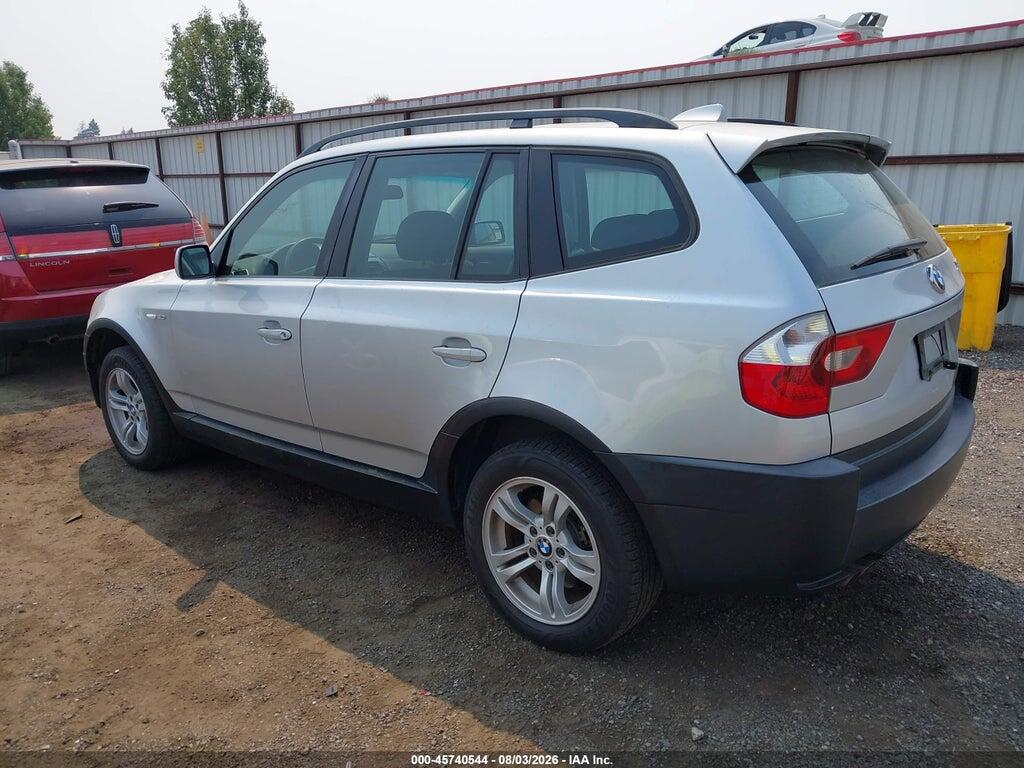 WBXPA93445WD20334 2005 BMW X3 photo no. 3