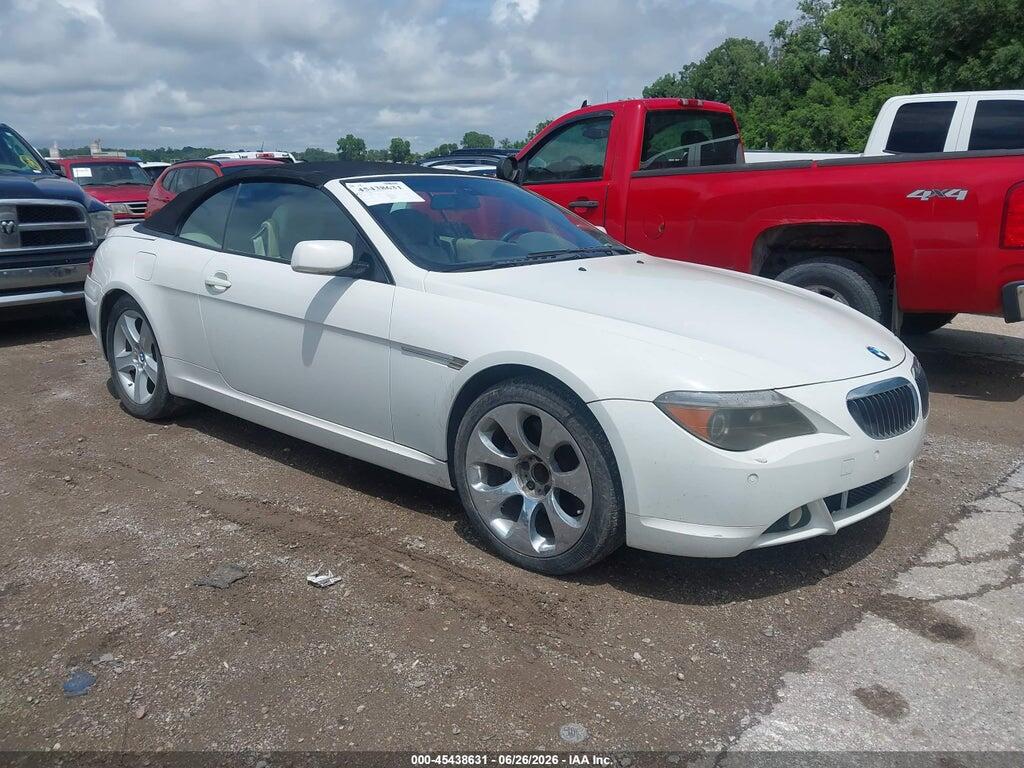 2005 BMW 645CI WBAEK73485B328623