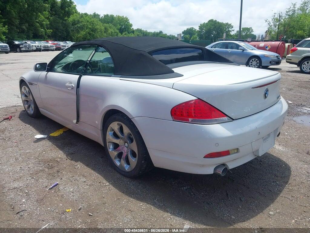 WBAEK73485B328623 2005 BMW 645CI photo no. 3