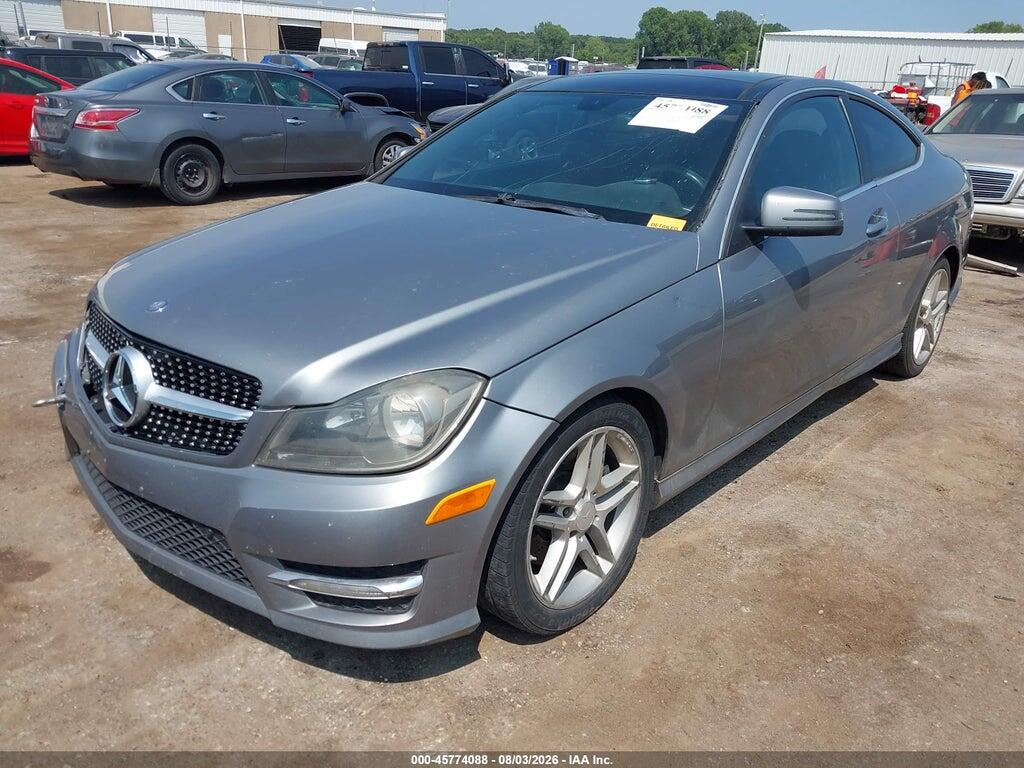 WDDGJ5HB3CF800524 2012 MERCEDES-BENZ C 350 photo no. 2