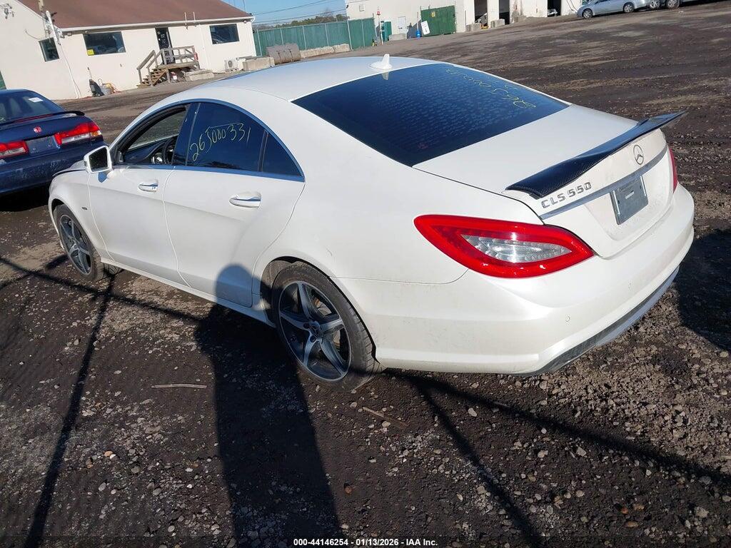 WDDLJ7DB1CA007526 2012 MERCEDES-BENZ CLS 550 photo no. 3