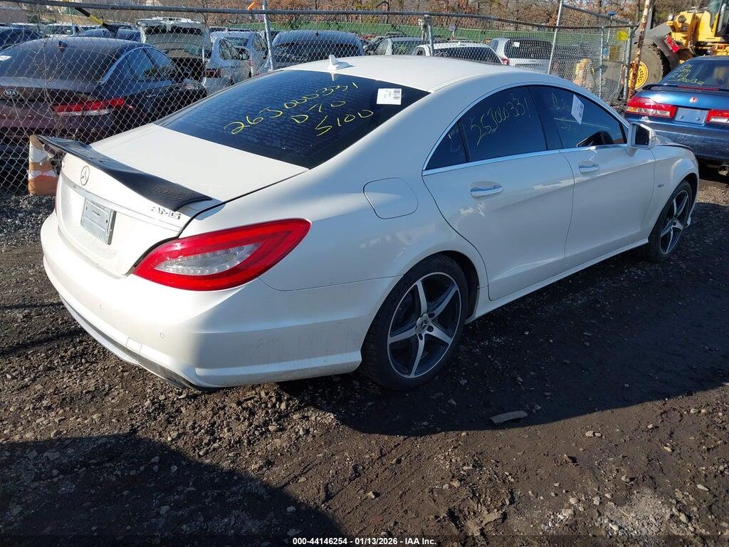 WDDLJ7DB1CA007526 2012 MERCEDES-BENZ CLS 550 photo no. 4
