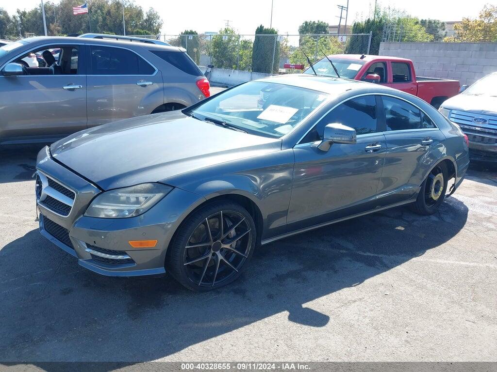 WDDLJ7DB9CA053783 2012 MERCEDES-BENZ CLS 550 photo no. 2