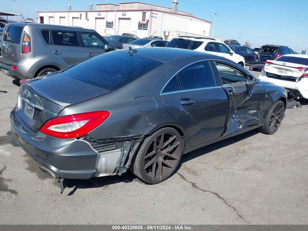 WDDLJ7DB9CA053783 2012 MERCEDES-BENZ CLS 550 photo no. 4