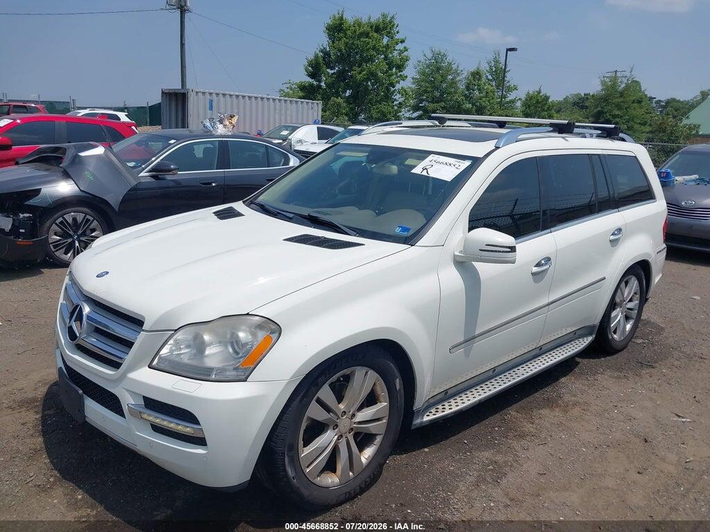 4JGBF7BEXCA763758 2012 MERCEDES-BENZ GL 450 photo no. 2
