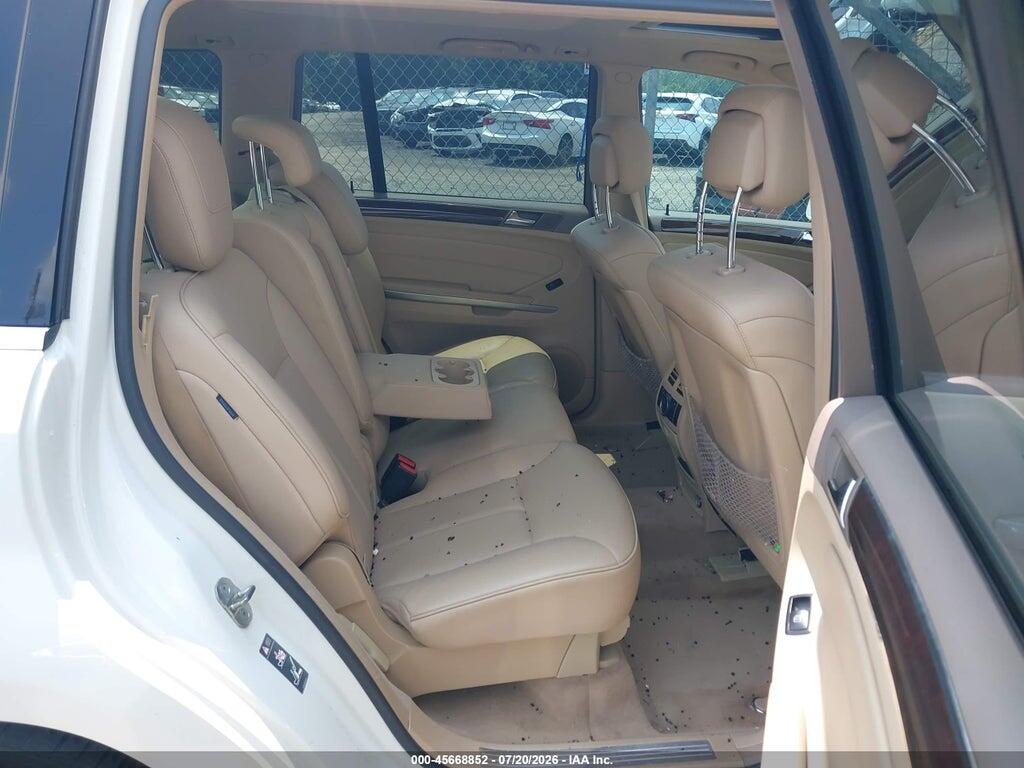 4JGBF7BEXCA763758 2012 MERCEDES-BENZ GL 450 photo no. 8