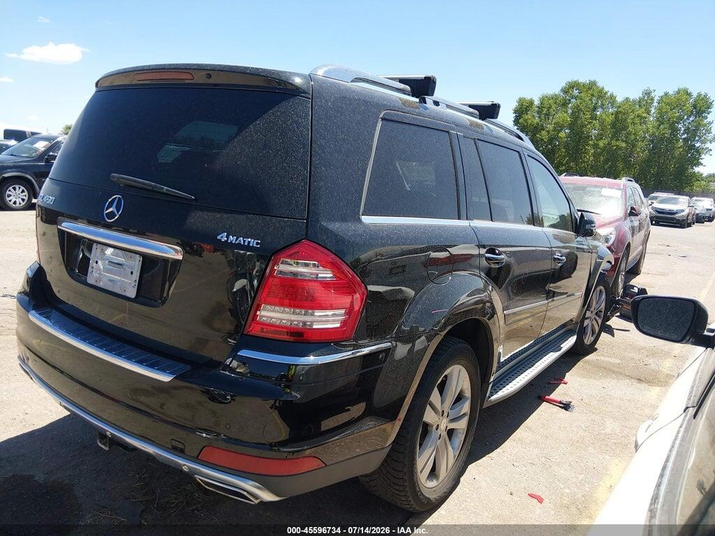 4JGBF7BE1CA765821 2012 MERCEDES-BENZ GL 450 photo no. 4