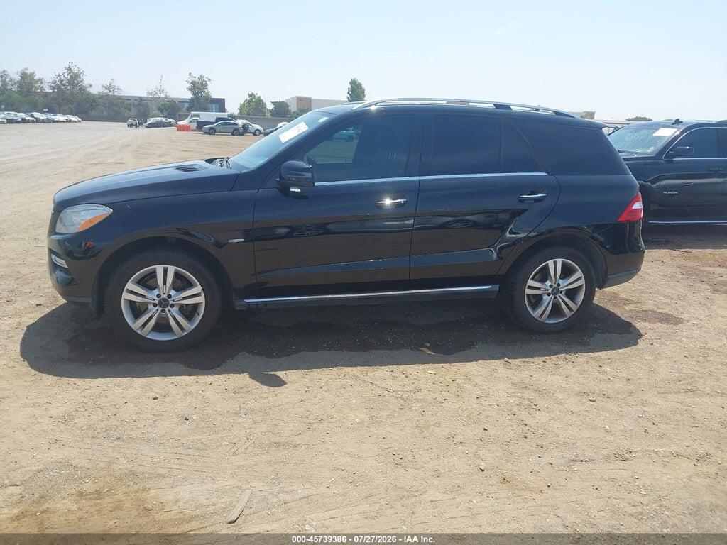 4JGDA5HB5CA030185 2012 MERCEDES-BENZ ML 350 photo no. 6
