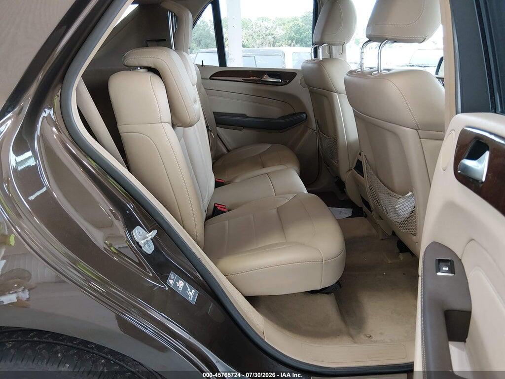 4JGDA5HB6CA025187 2012 MERCEDES-BENZ ML 350 photo no. 8