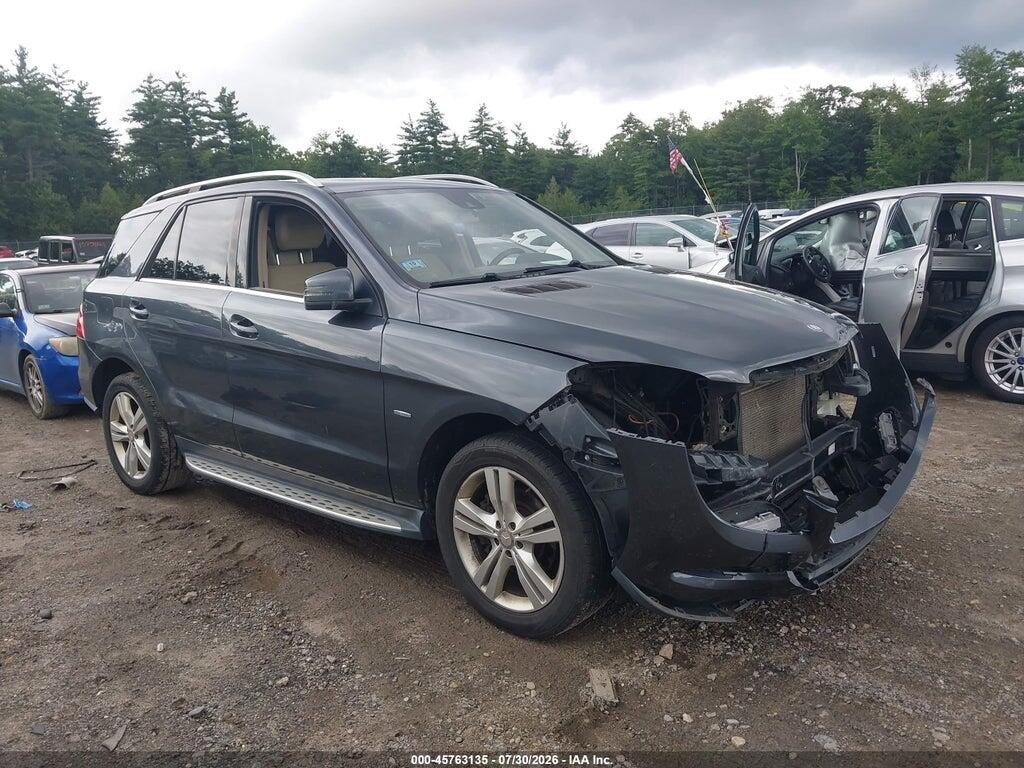 4JGDA5HB7CA028681 2012 MERCEDES-BENZ ML 350 photo no. 1