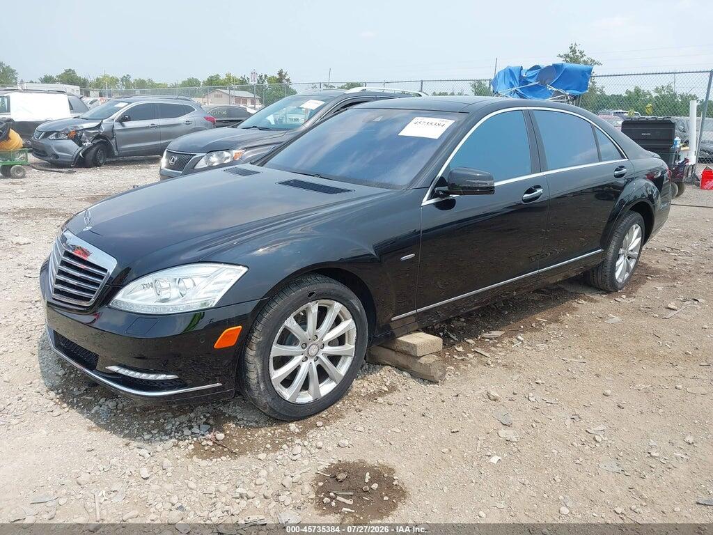 WDDNG8DB8CA424378 2012 MERCEDES-BENZ S 350 BLUETEC photo no. 2