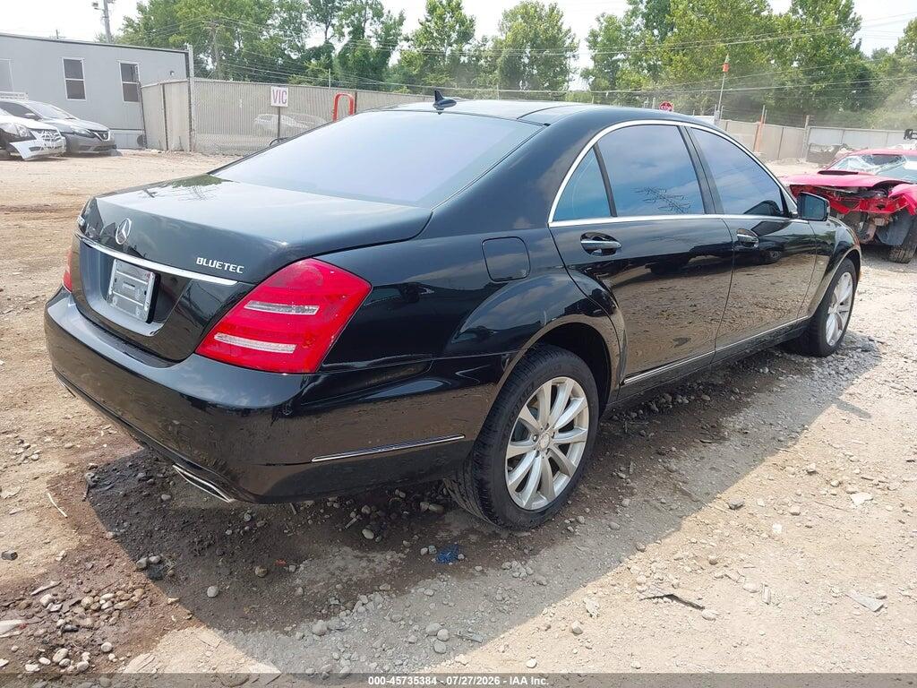 WDDNG8DB8CA424378 2012 MERCEDES-BENZ S 350 BLUETEC photo no. 4