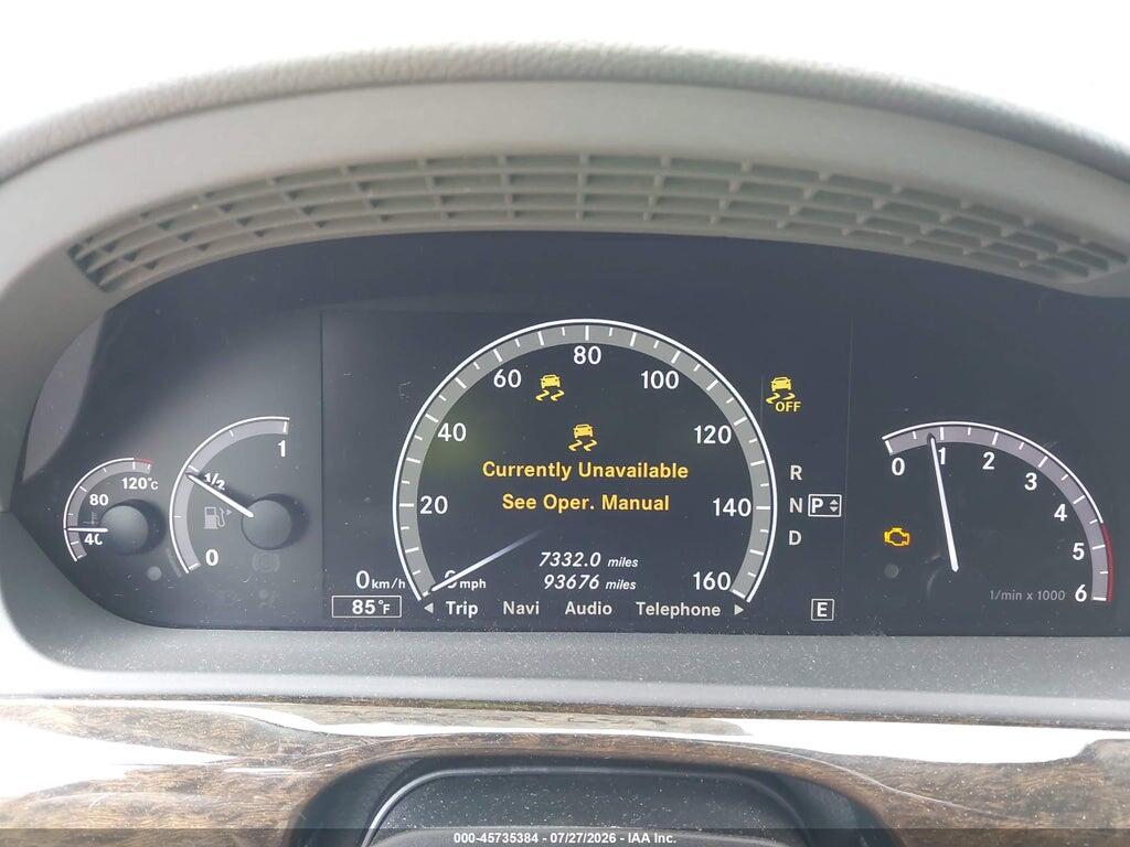 WDDNG8DB8CA424378 2012 MERCEDES-BENZ S 350 BLUETEC photo no. 7