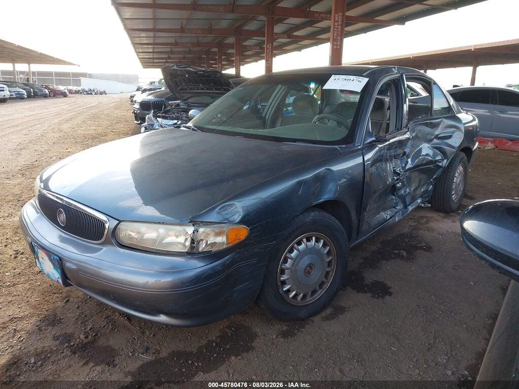 2G4WS52J751140173 2005 BUICK CENTURY photo no. 2