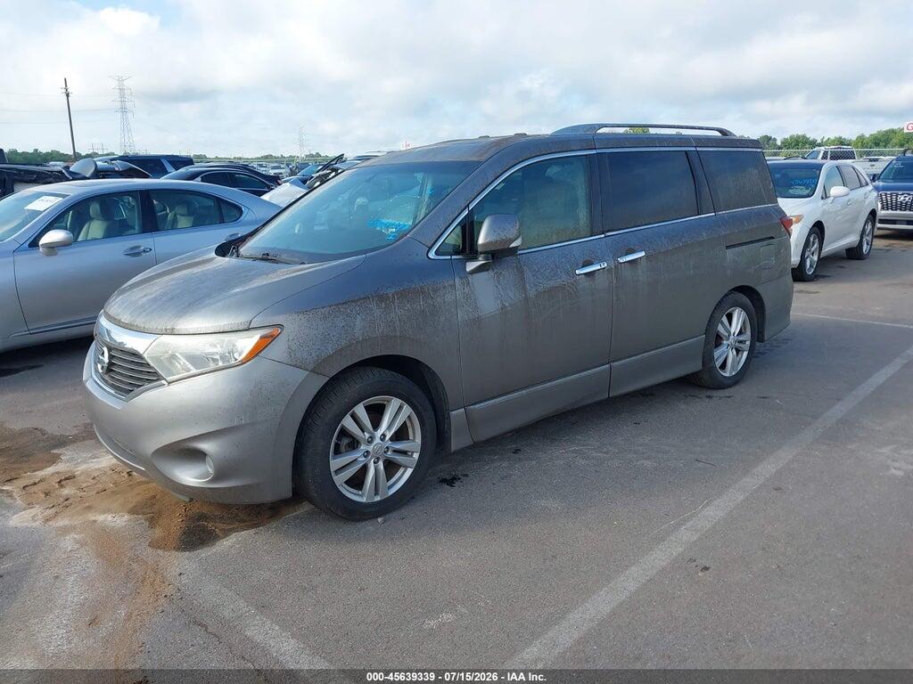 JN8AE2KP8C9039287 2012 NISSAN QUEST photo no. 2