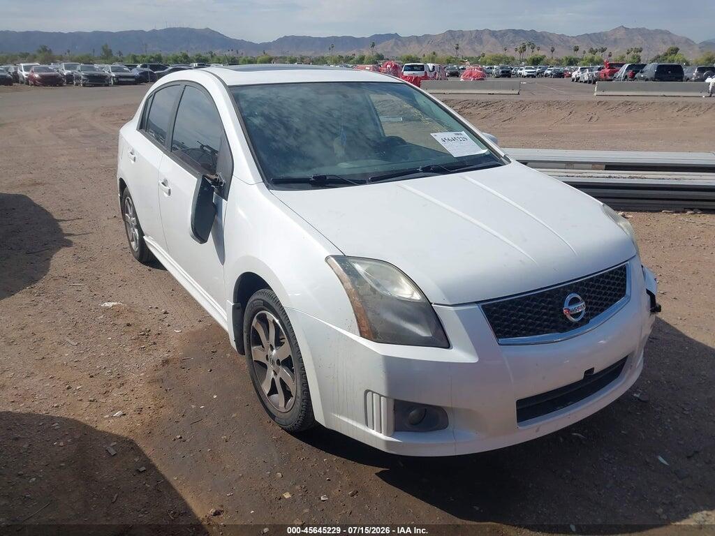 3N1AB6AP0CL631774 2012 NISSAN SENTRA photo no. 1