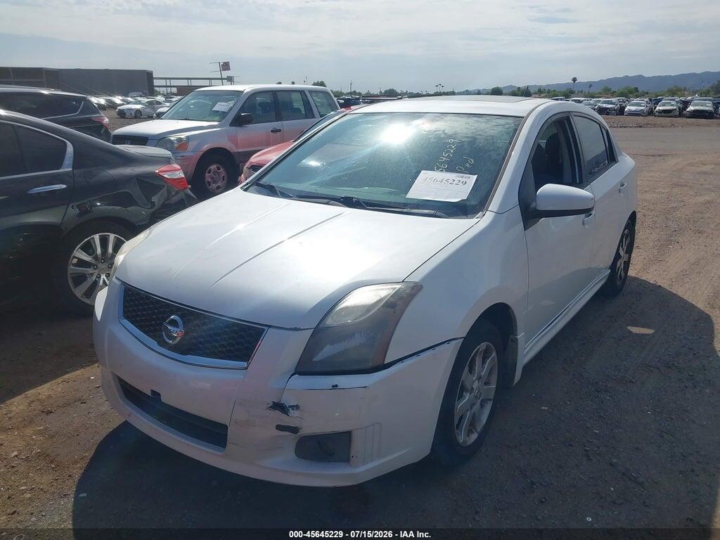 3N1AB6AP0CL631774 2012 NISSAN SENTRA photo no. 2