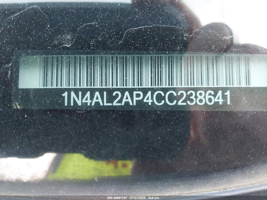 1N4AL2AP4CC238641 2012 NISSAN ALTIMA photo no. 9