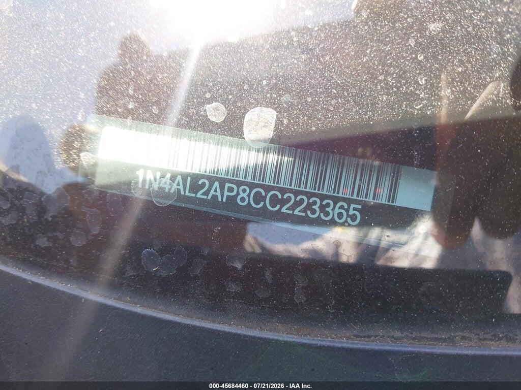 1N4AL2AP8CC223365 2012 NISSAN ALTIMA photo no. 9