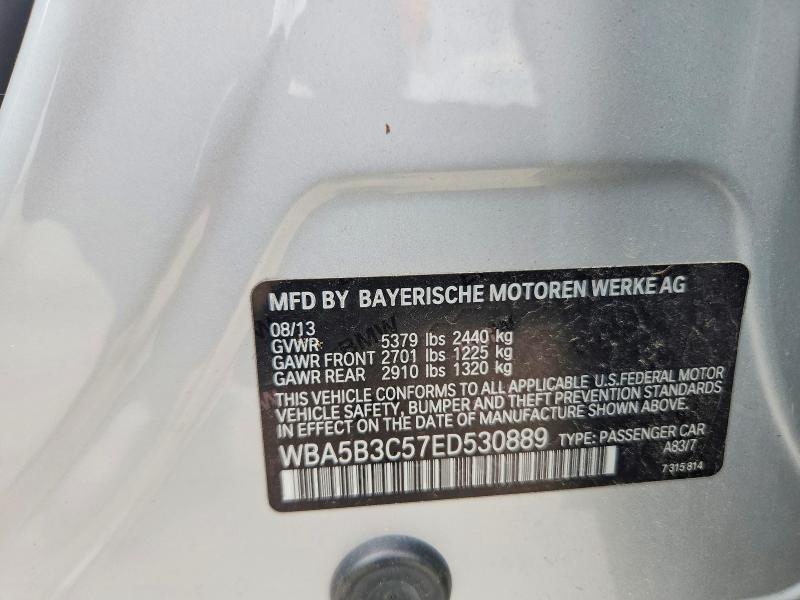 WBA5B3C57ED530889 2014 BMW 535 photo no. 12