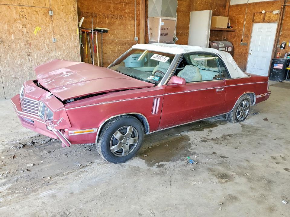 1984 DODGE 600 1B3BV55D3EG289247