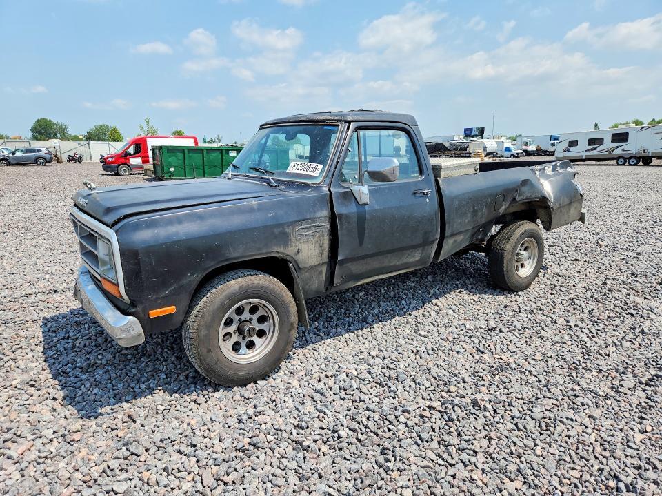 1989 DODGE W-SERIES 1B7HM06Y7KS105548