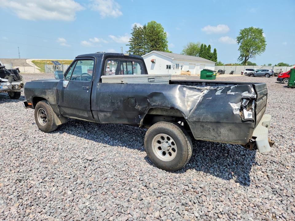 1989 DODGE W-SERIES W100 — Фото 2 из 12