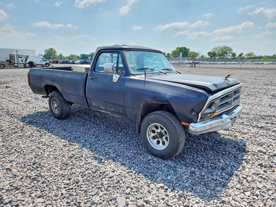 1989 DODGE W-SERIES W100 — Фото 4 из 12