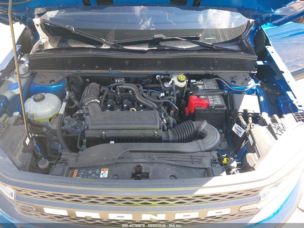 3FMCR9BN1SRF09237 2025 FORD BRONCO SPORT photo no. 10