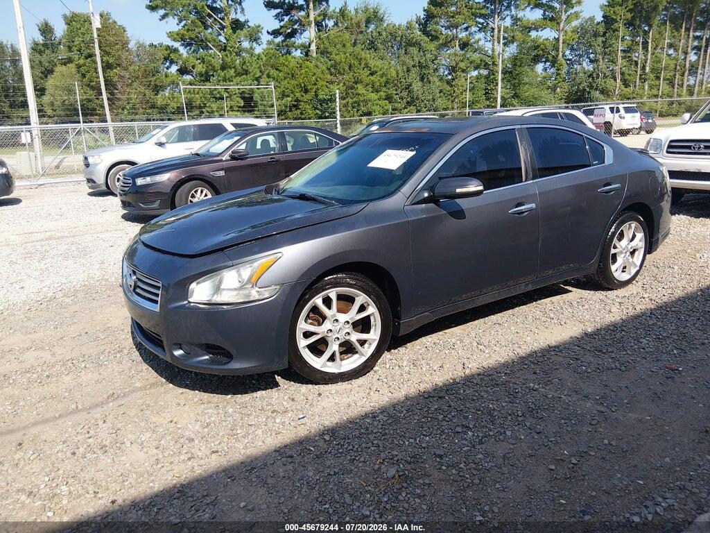 1N4AA5AP3CC809379 2012 NISSAN MAXIMA photo no. 2