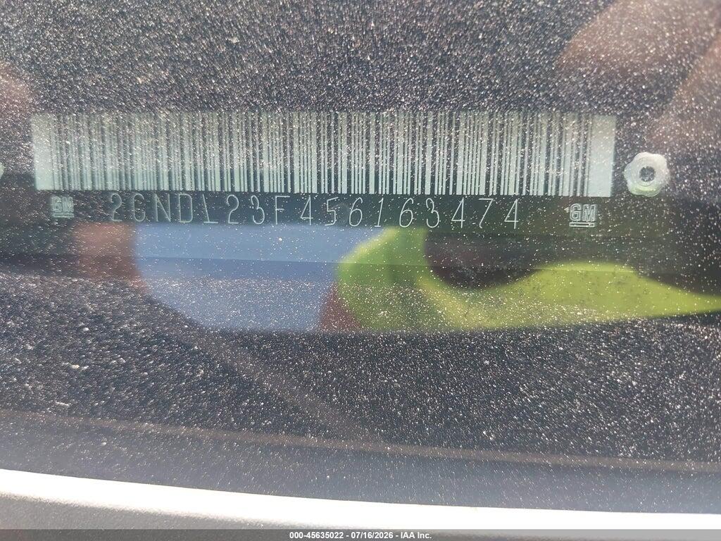 2CNDL23F456163474 2005 CHEVROLET EQUINOX photo no. 9