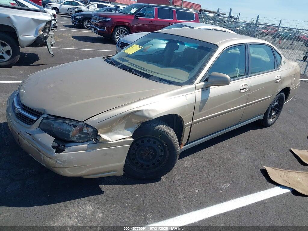 2G1WF52E759107437 2005 CHEVROLET IMPALA photo no. 2