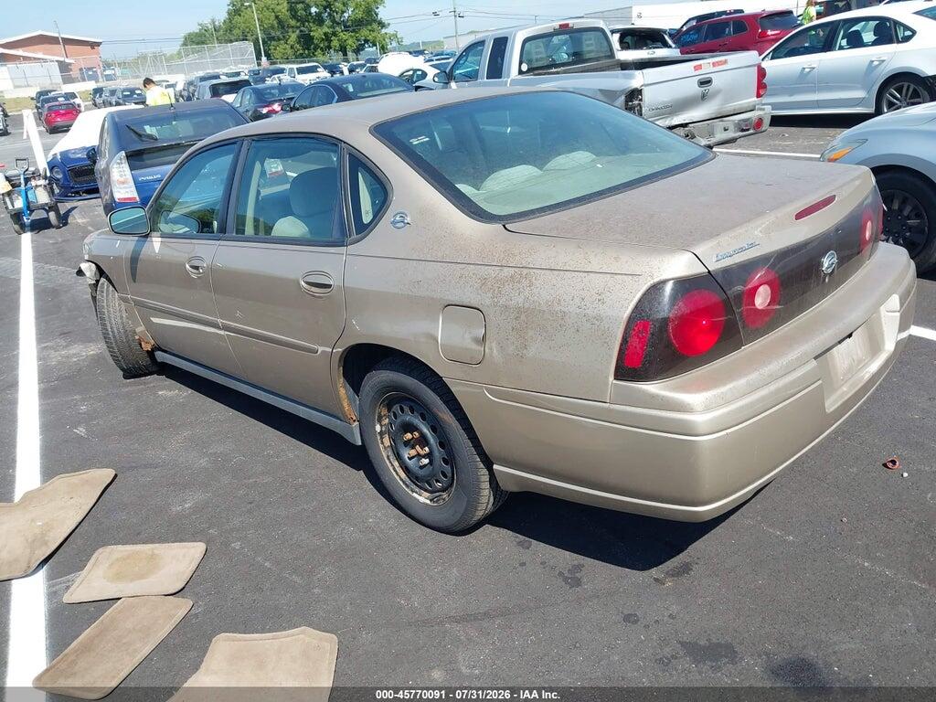 2G1WF52E759107437 2005 CHEVROLET IMPALA photo no. 3