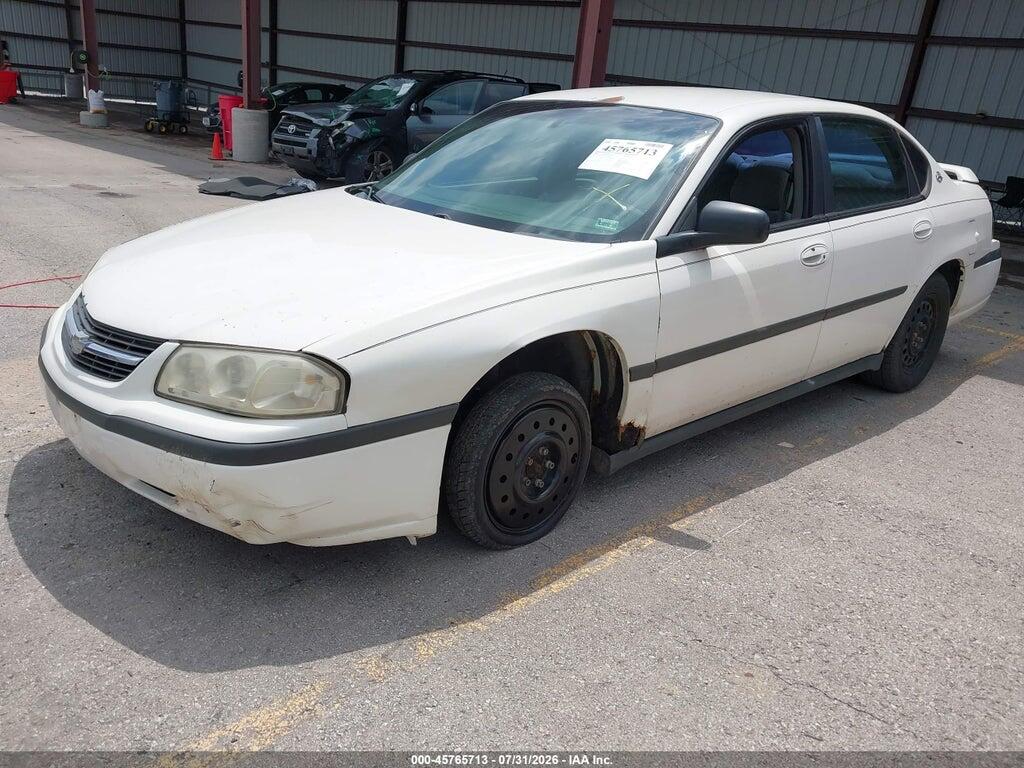 2G1WF52E759193025 2005 CHEVROLET IMPALA photo no. 2